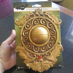 gemmy animated eyeball door bell Halloween Haunted house Scary fun